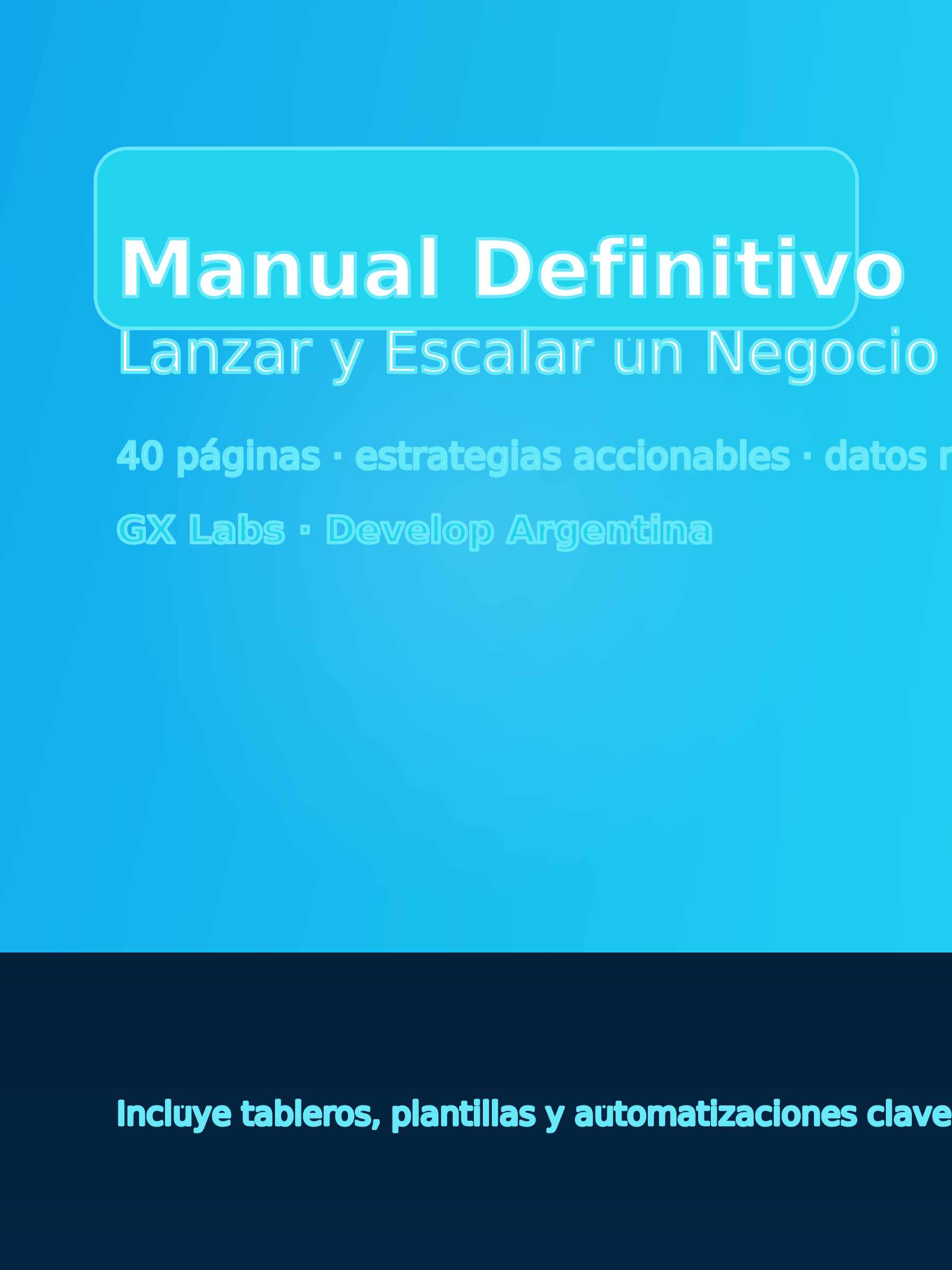 Manual Definitivo para Lanzar y Escalar un Negocio 2025